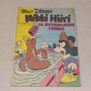 Aku Ankka 08B - 1957 Mikki Hiiri ja kutsumaton vieras